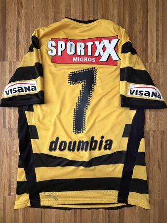 Original Doumbia BSC Young Boys 2008/09 YB Trikot M