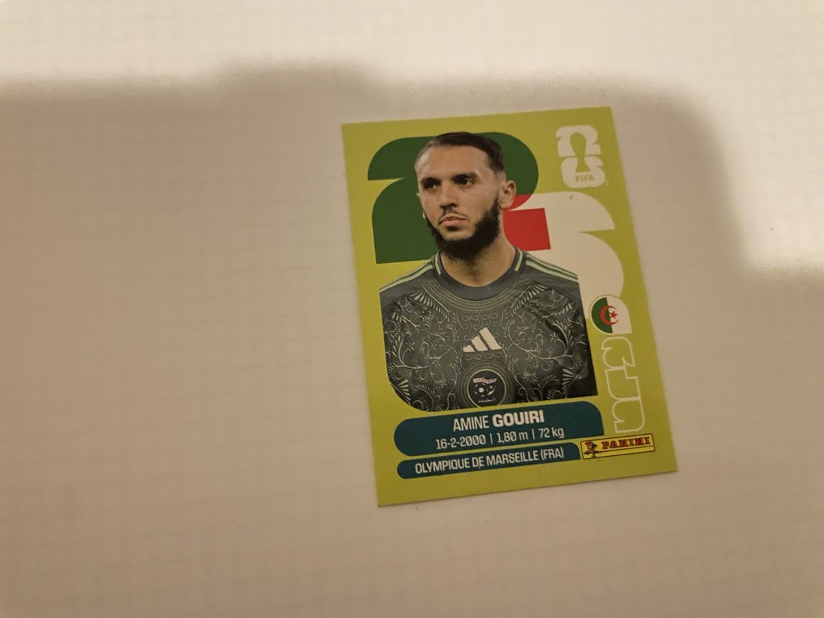 Panini Carte collezionabili: FIFA WM 2026 Amine Gouiri ALG 18 – Nuovo (secondo la descrizione) da Winterthur venduto da Cobraforce