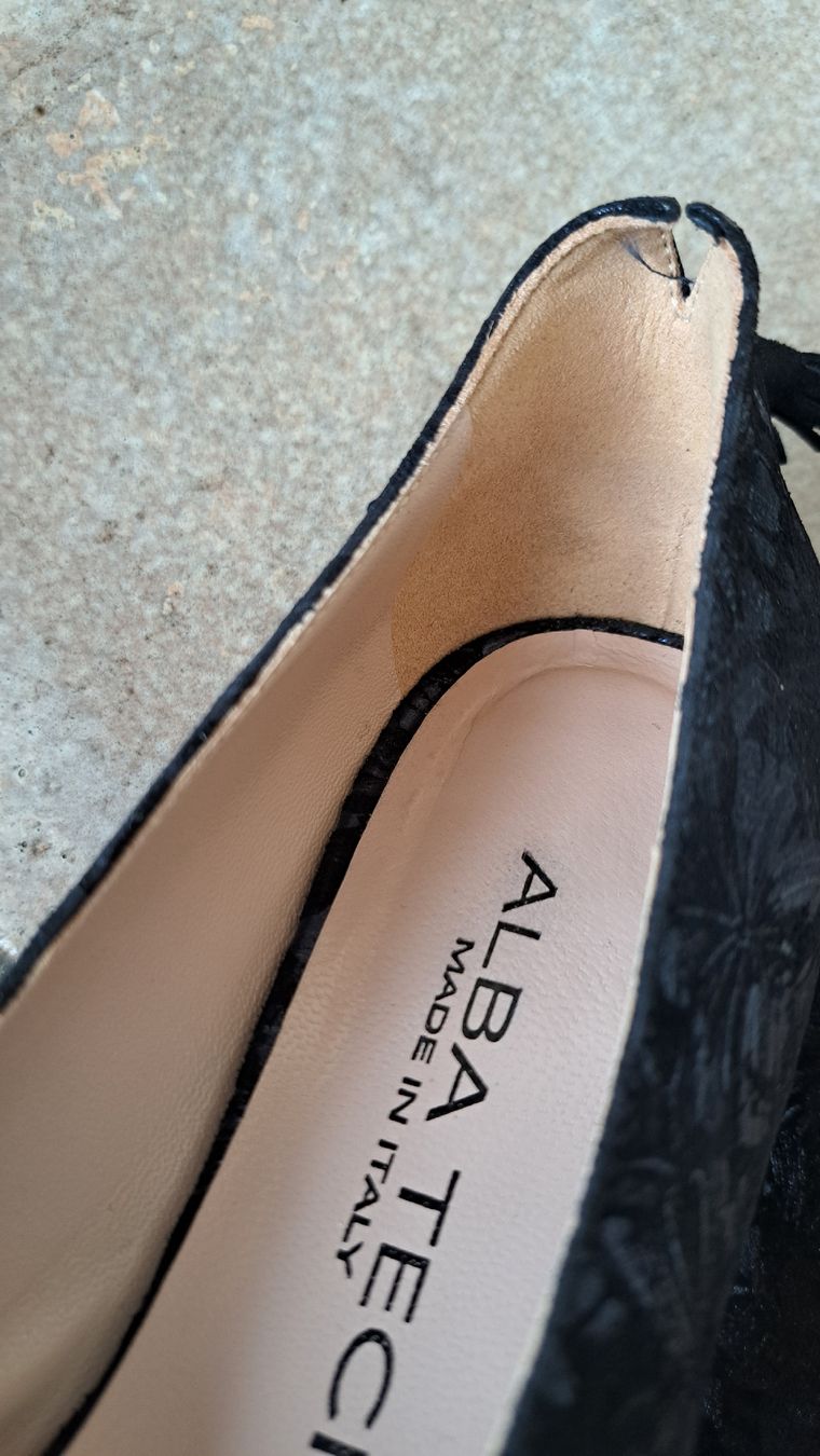 Scarpe da donna: Ballerina Leder blau Gr 39 – Usato da Zofingen venduto da Gabe0815 3