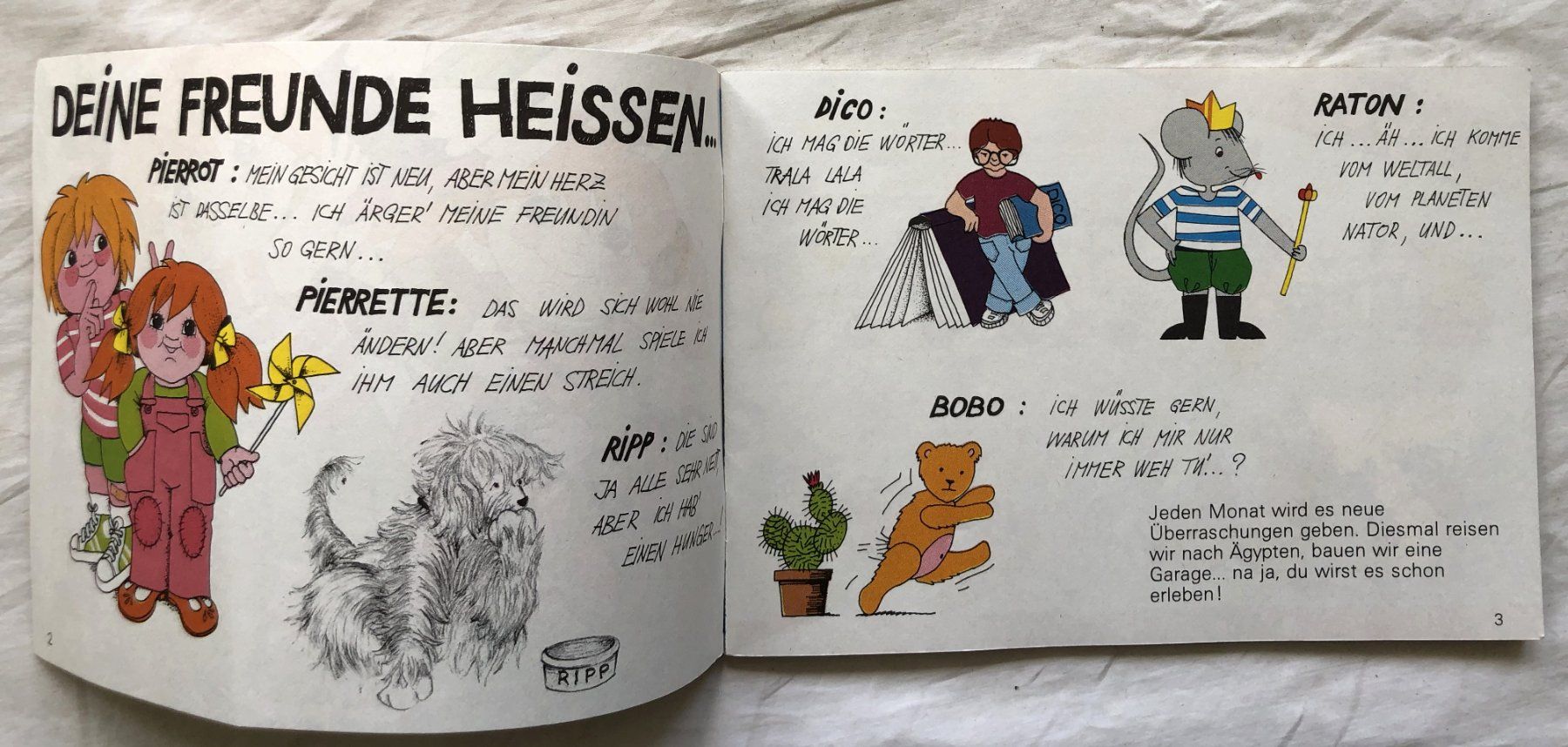 Riviste & Magazine: Pierrot - Monatszeitschrift - Nr.91 - Bastelheft - 1981 – Usato da Schaffhausen venduto da durruti 1