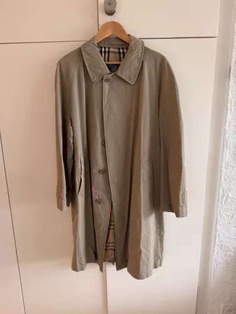 Trench coat Burberry beige doublure carreaux état correct