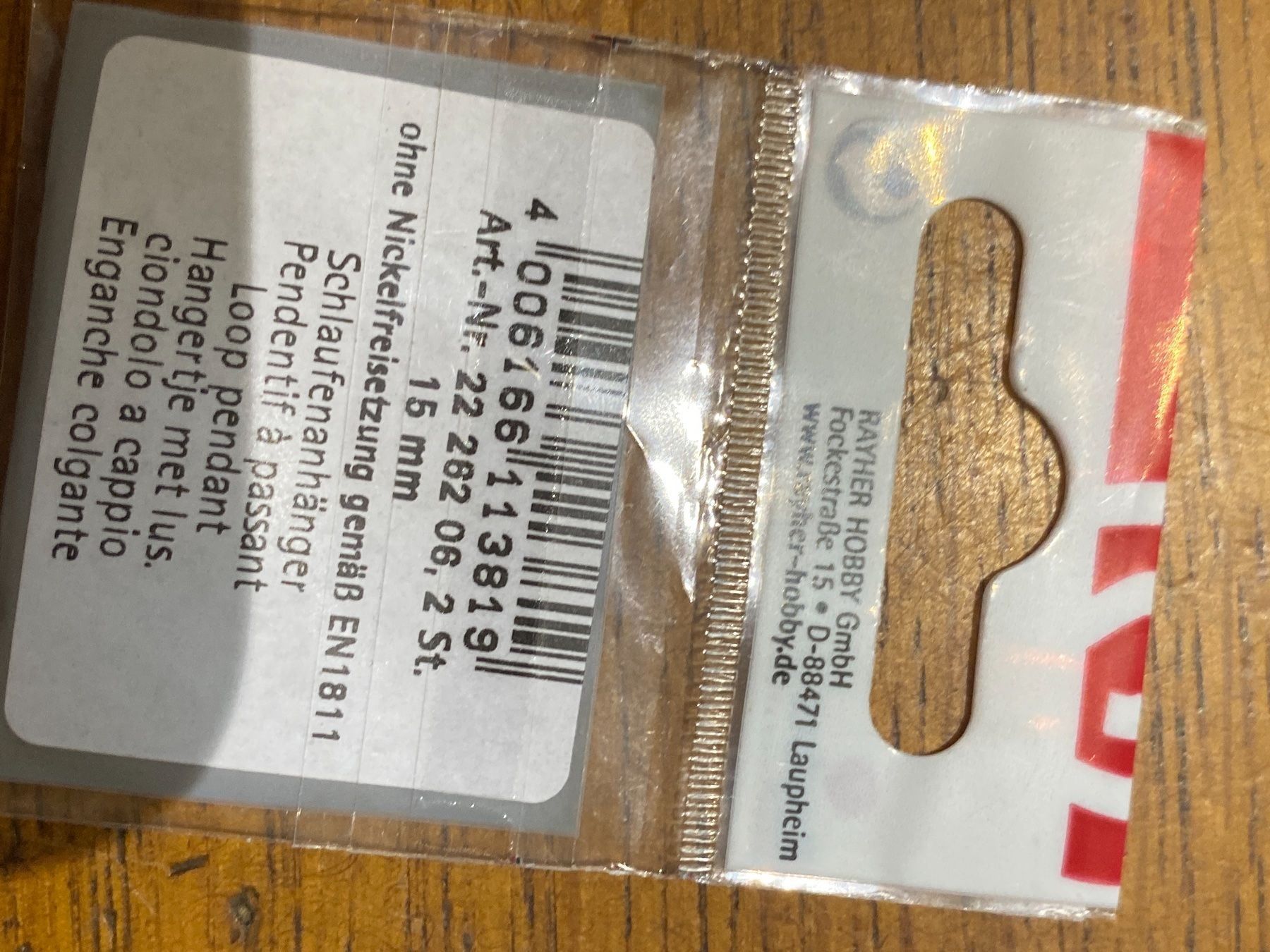 Ciondoli: Schlaufenanhanger pendentif 2226206 – Nuovo e nell'imballaggio originale da Lajoux JU venduto da Briard0 2