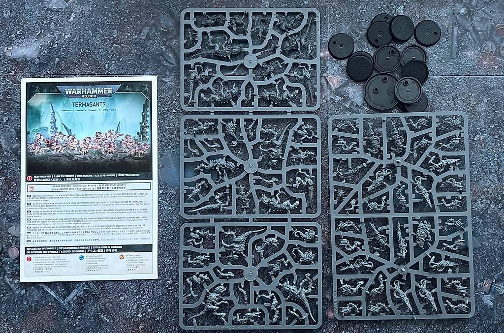 Kit di modellismo & Modellini statici: Warhammer 40k Tyranids Termagants – Nuovo e nell'imballaggio originale da Neuwilen venduto da duepeng 1