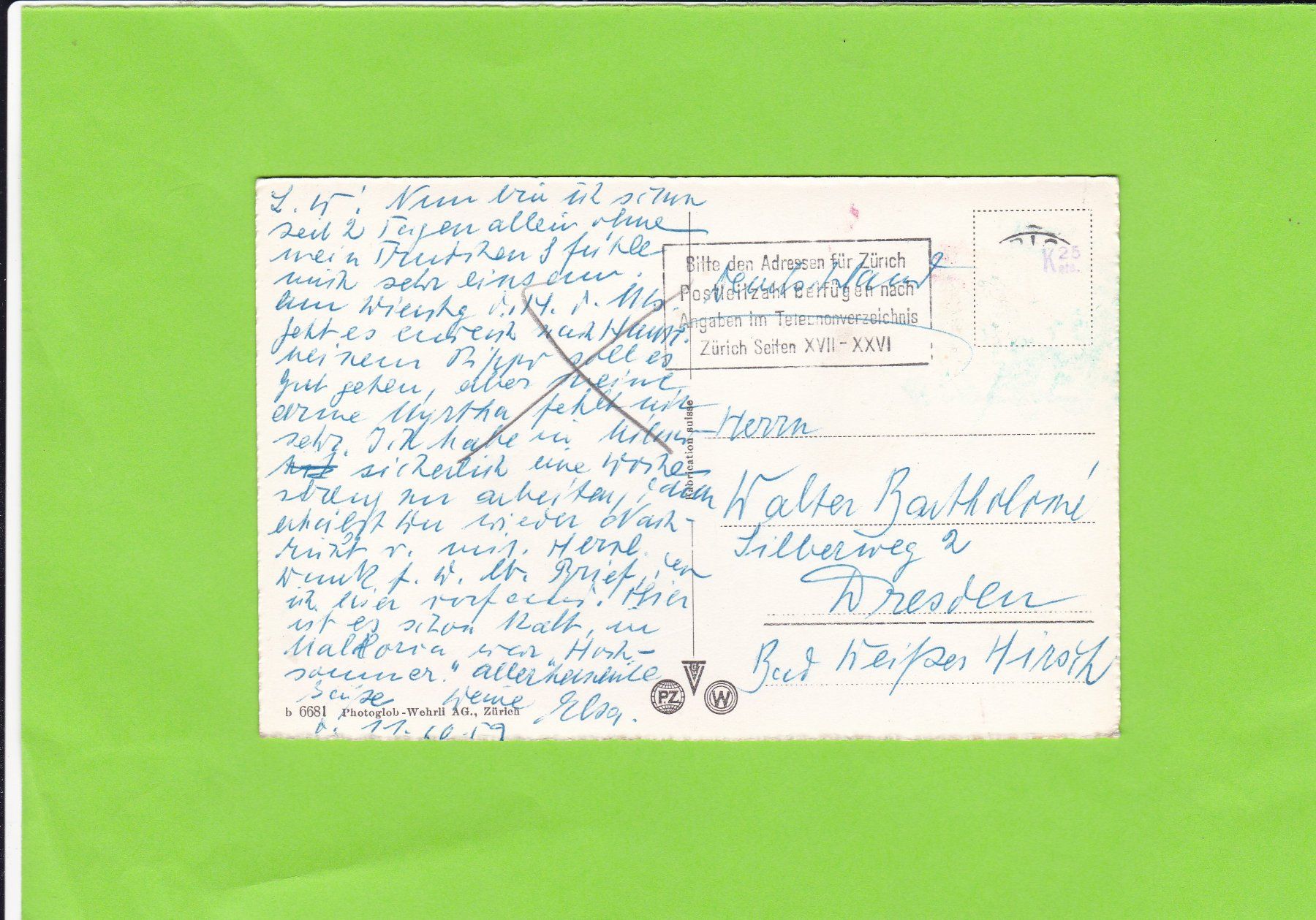 Cartoline postali: Zürich-Nacht – Usato da St. Peterzell venduto da neckertal 1