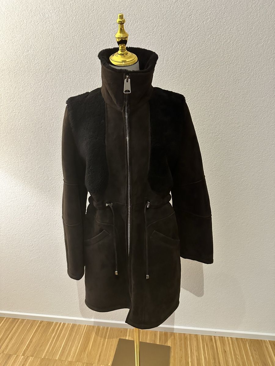 Mäntel: Chocolate brown leather coat size 38 – Neu (gemäss Beschreibung) aus Neuchâtel von agn_jc66