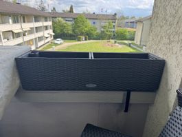 2x Balkonkisten Lechuza Balconera 80cm