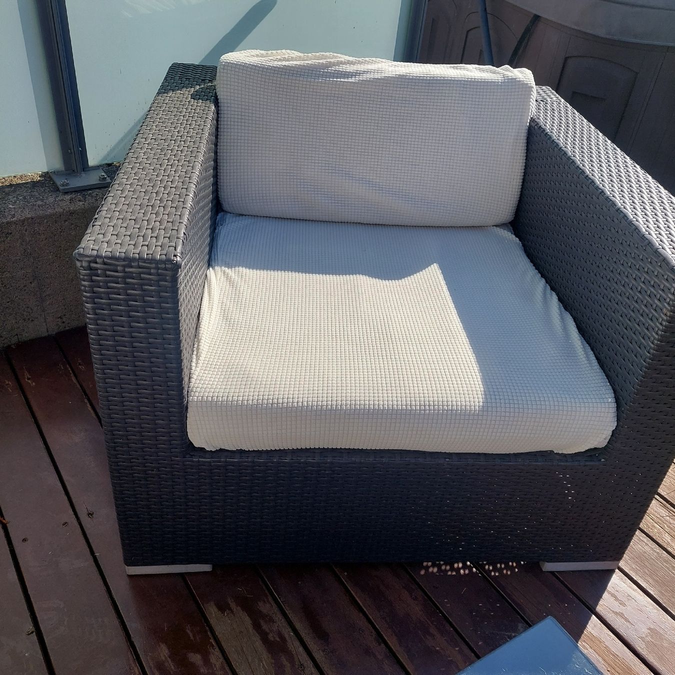 Sofas: Gartenlounge Rattan – D'occasion à Nürensdorf par Pumukel77 4