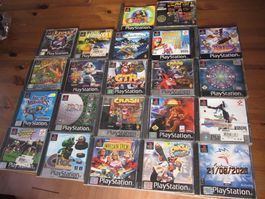 20 Spiele für Playstation 1