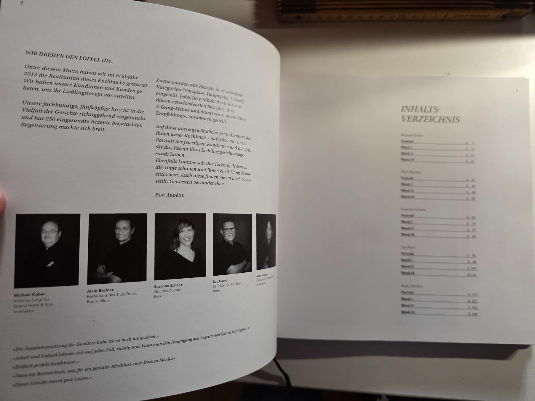 Libri: Geniessen verbindet - Bon Appetit - Koch Buch - 2012 – Usato da Walterswil BE venduto da Lonitti 6