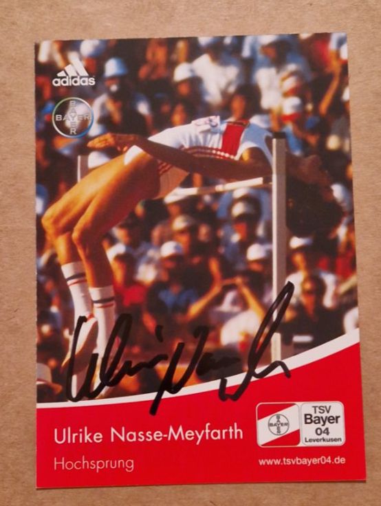 Autographes: Ulrike Meyfarth - handsigniert – D'occasion à Menziken par Autogramme