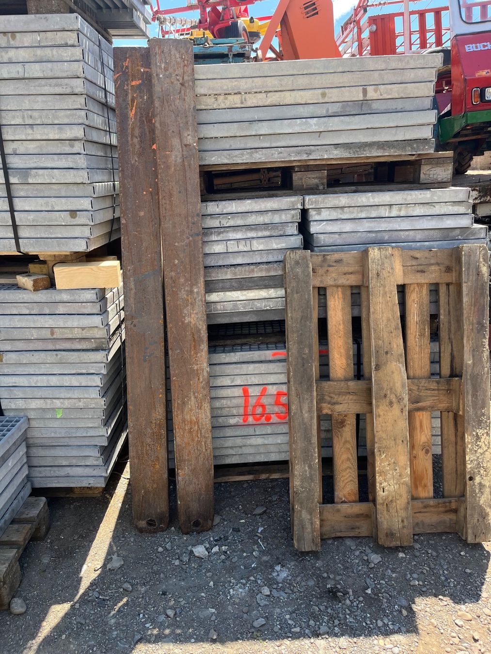 Griglie e Inferriate: 1. Stk Schwerlastgitterroste  Gitterroste 100 x 73 cm – Usato da Kaltbrunn venduto da MA5555 8