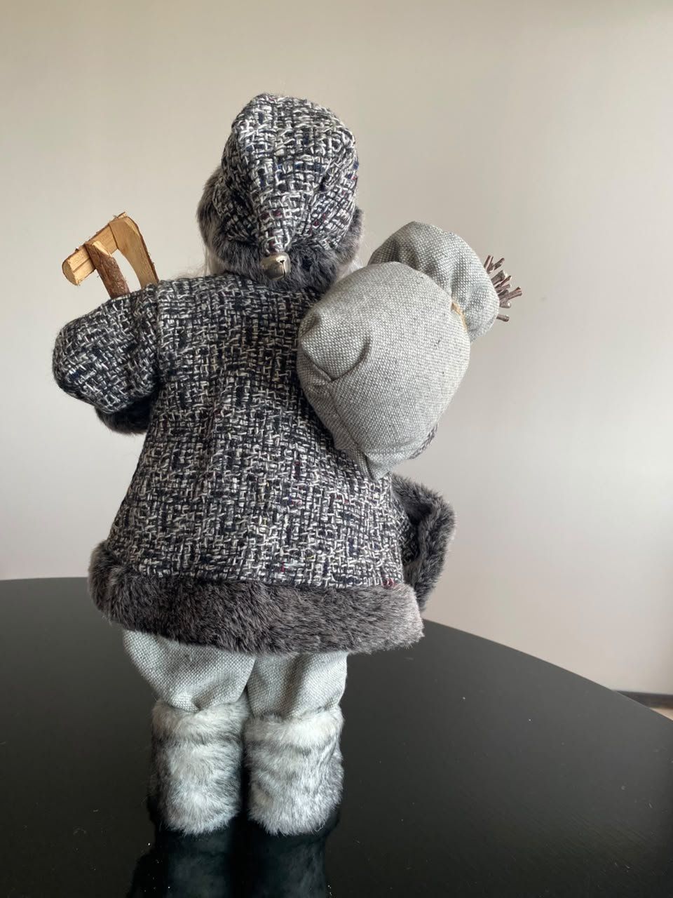 Tutte le decorazioni: Weihnachtsfigur Samichlaus grau mit Laterne – Usato da Zumikon venduto da pat_m55d 3