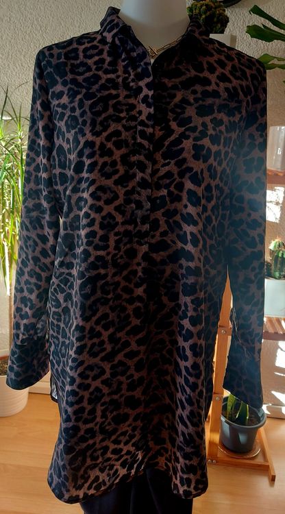 leoparden bluse