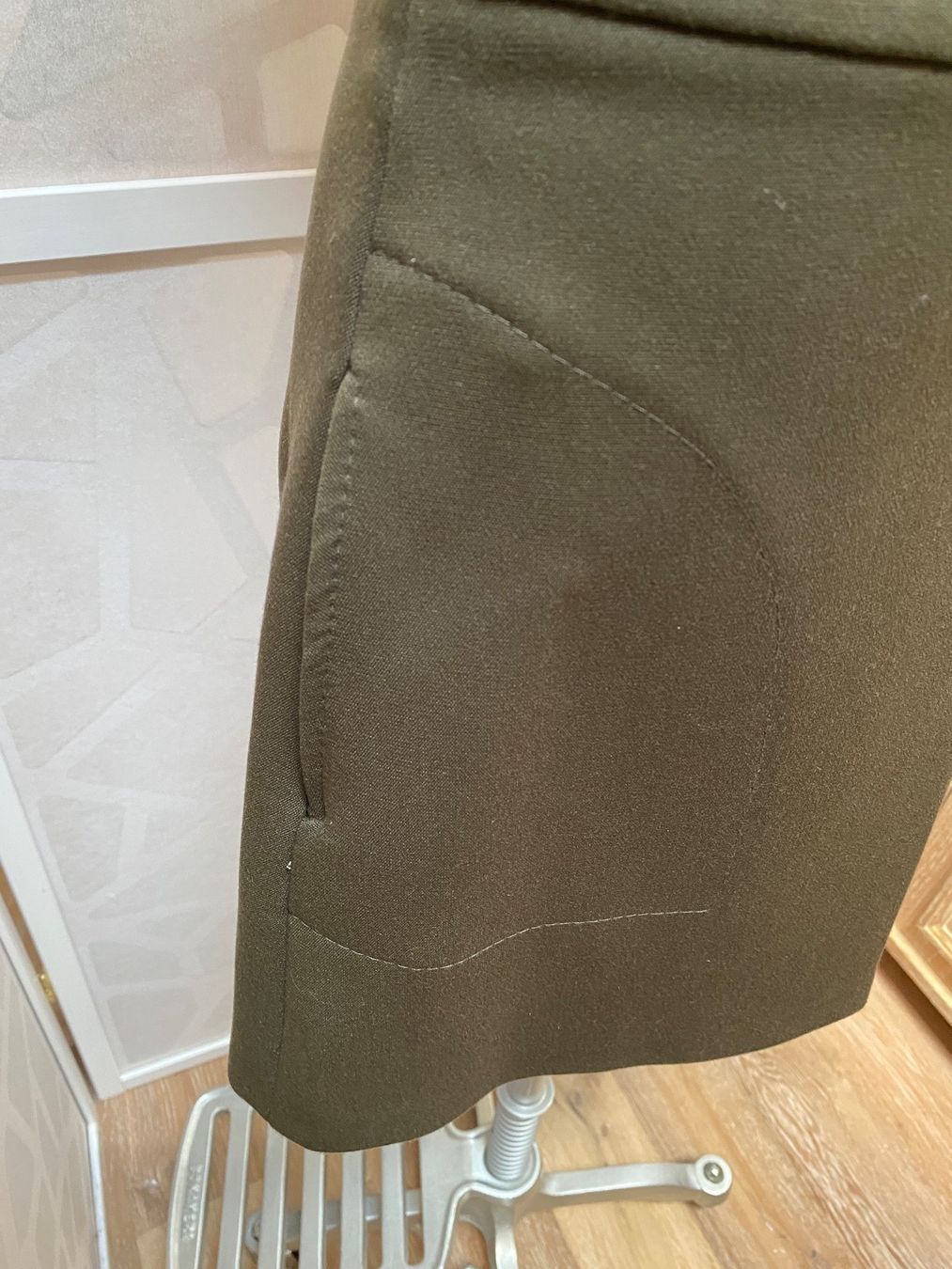 Röcke: Great khaki miniskirt. XS – Gebraucht aus Grund b. Gstaad von PlageNeigeplus 1