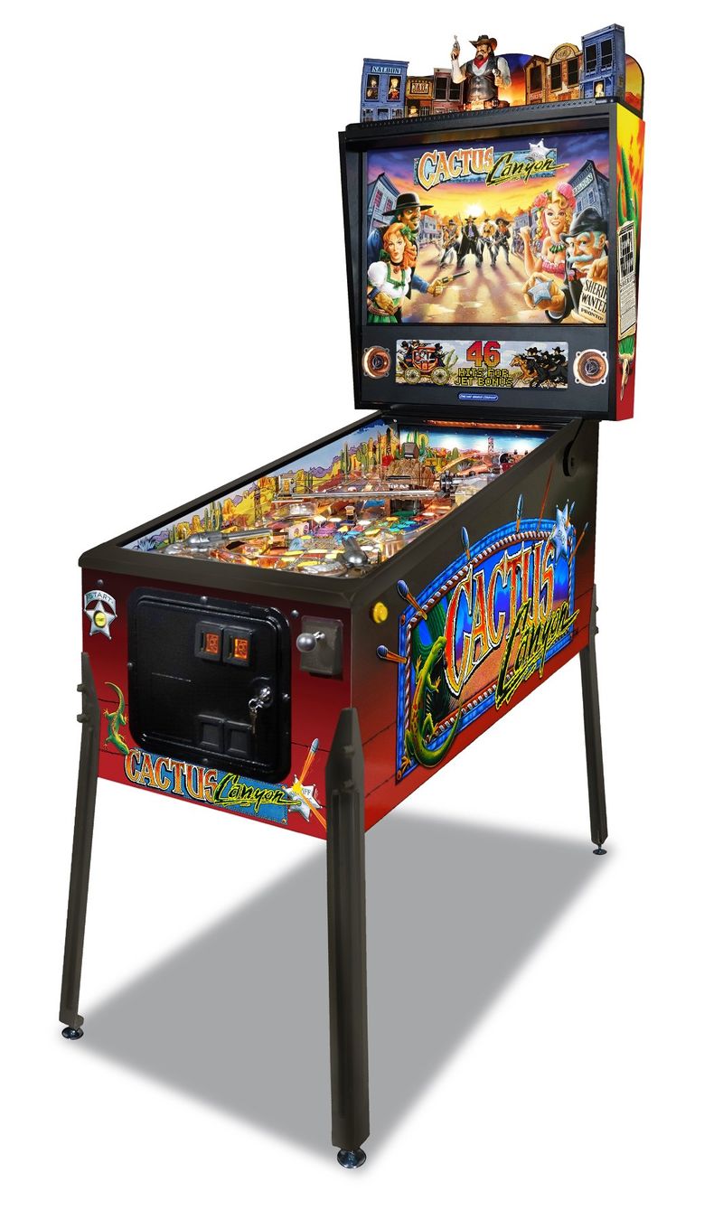 Flipper: Cactus Canyon Limited Edition – Nuovo e nell'imballaggio originale da Solothurn venduto da pinball-wizard