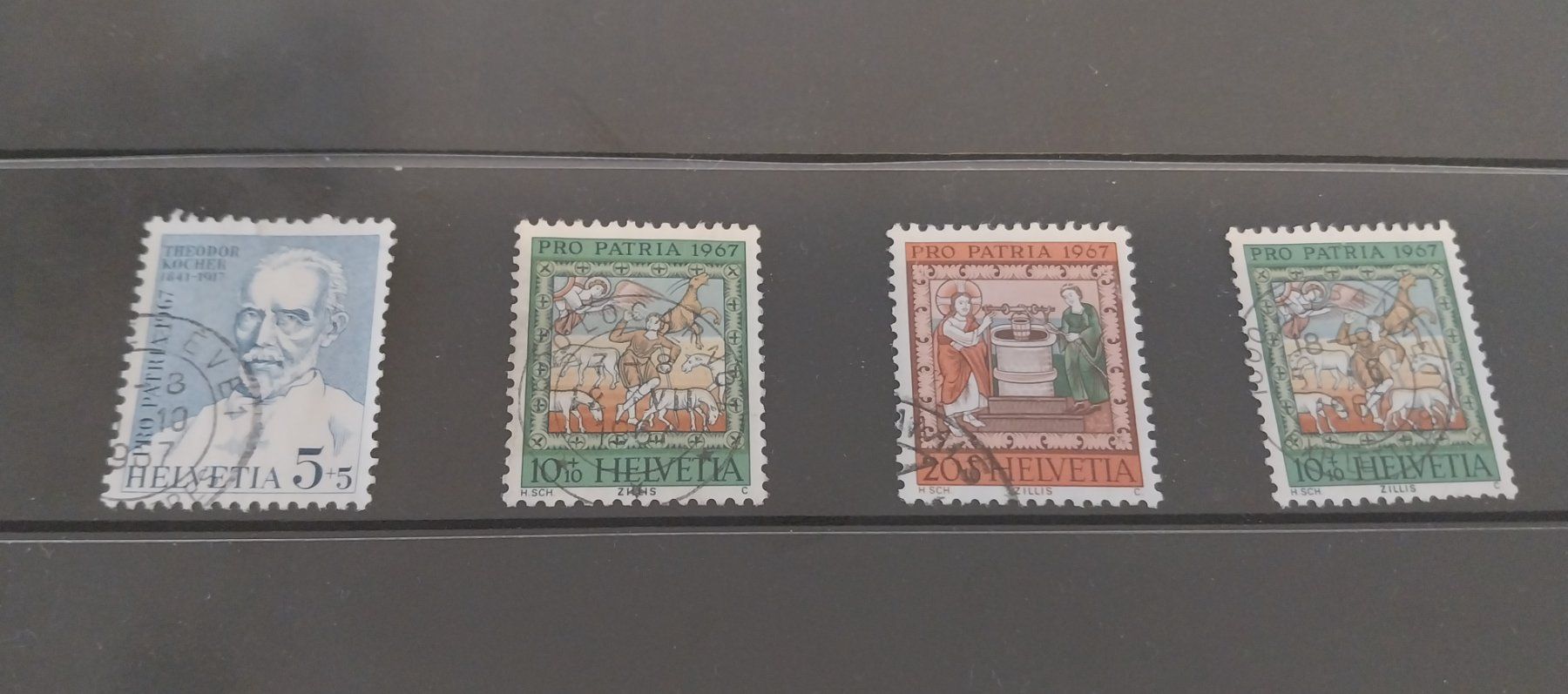 Tutti i francobolli: Timbres ProPatria 1967 – Usato da Bussigny venduto da jaqual