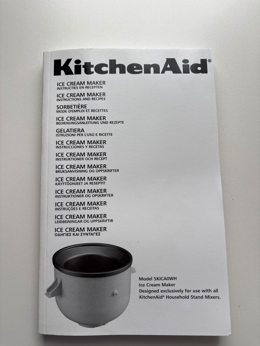 Kitchenaid Elettrodomestici da cucina: KitchenAid Glace-Maschine, Neu🌸 – Nuovo (secondo la descrizione) da Jona venduto da cosa03 3