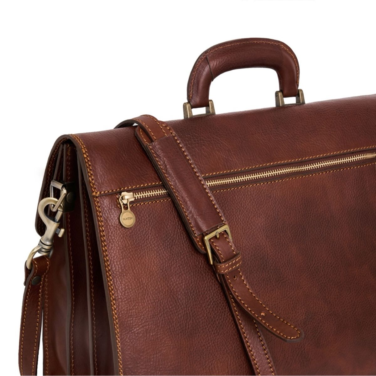 Koffer & Taschen: Aktentasche aus Leder Zurigo – Neu und originalverpackt aus Wittenbach von WWW.DRILUBAGS.CH 1