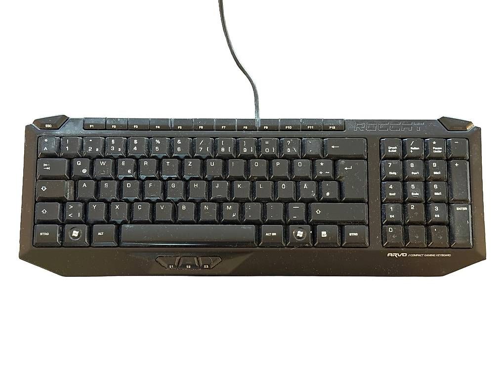 Tastiere: Roccat Arvo Compact Gaming Keyboard, mit OVP – Usato da Schwerzenbach venduto da Lik3