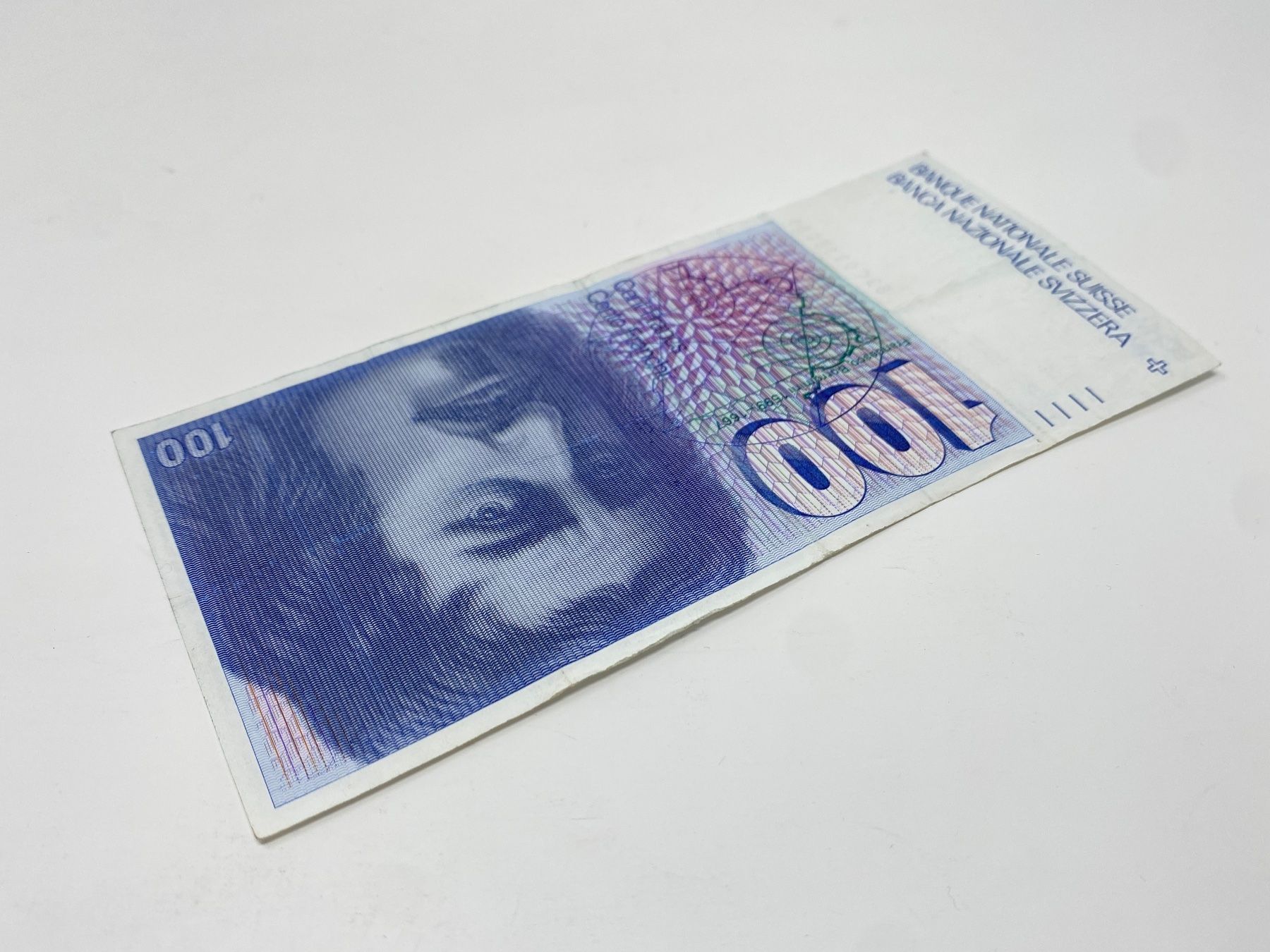 Banconote: 100 er Note - Francesco Borromini - Hundert Franken Banknote – Usato da Ballwil venduto da ClassicGallery 2