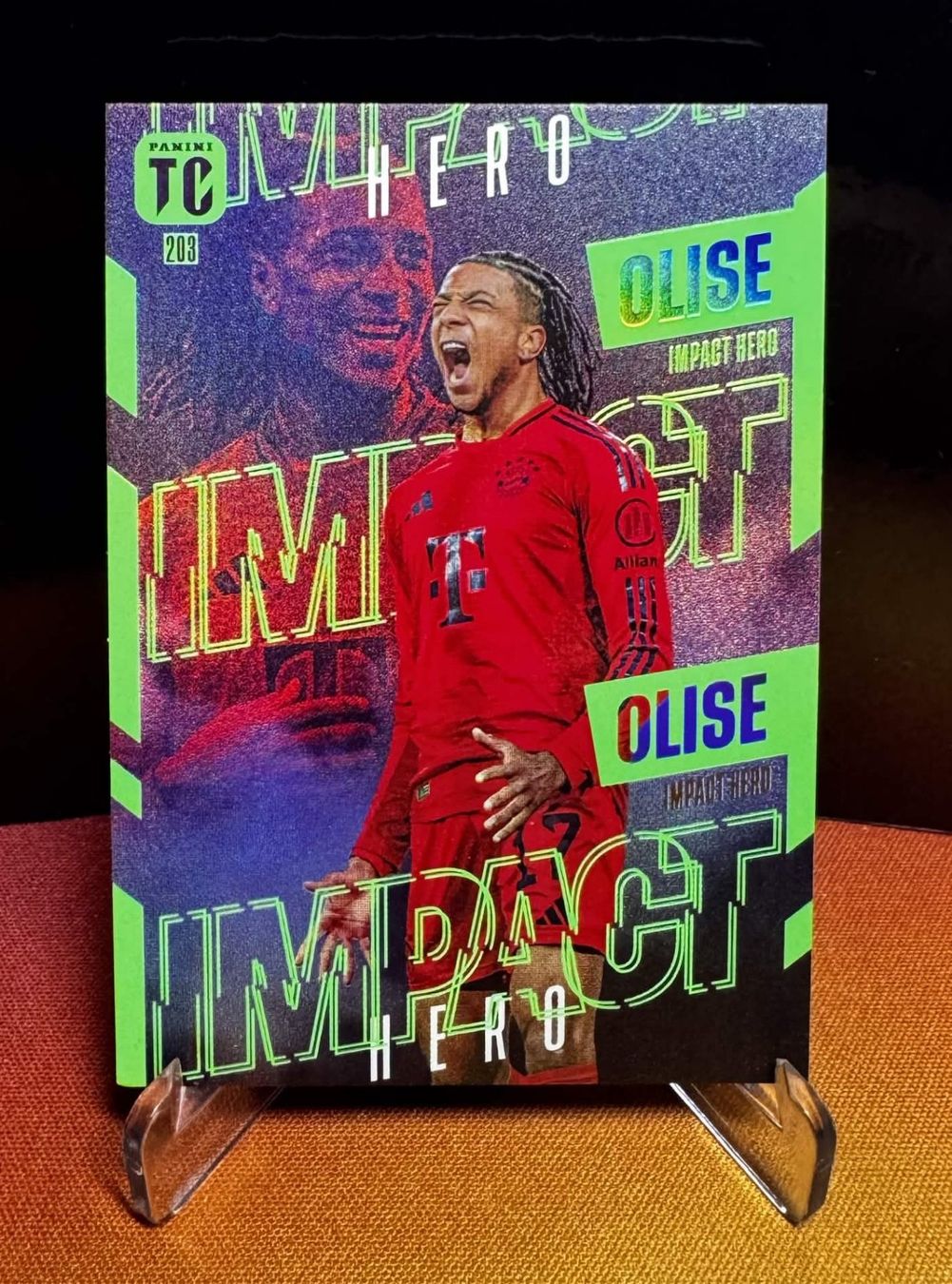 Panini Sammelbilder & Trading cards: Michael Olise / Panini Top Class 2025 / Impact Hero Insert – Neu (gemäss Beschreibung) aus Berneck von GL-Tradingcards