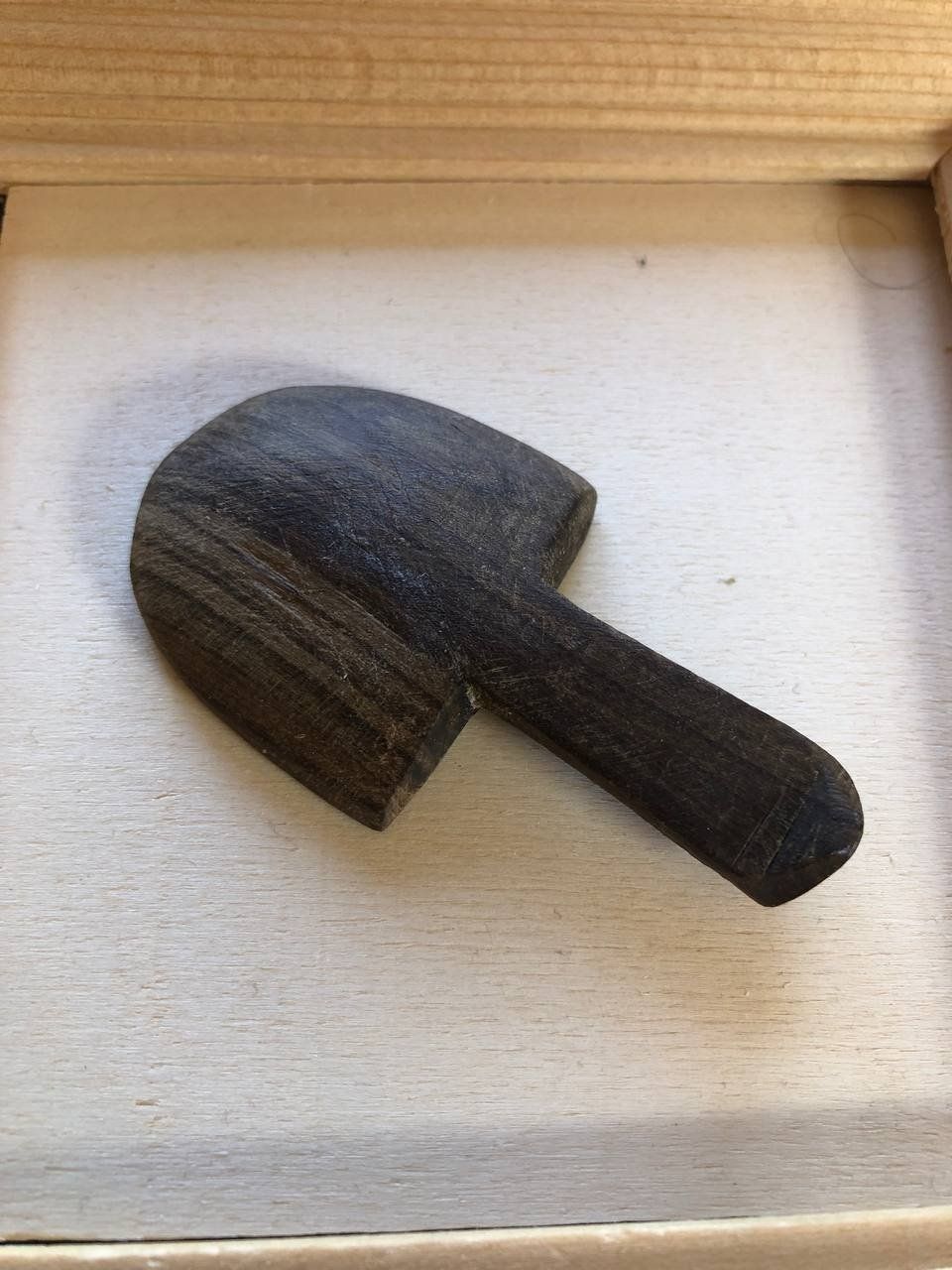 Löffel: Zucker-/Salzlöffel ca.6 cm, Holz – Gebraucht aus Malix von jul_7nhn 3
