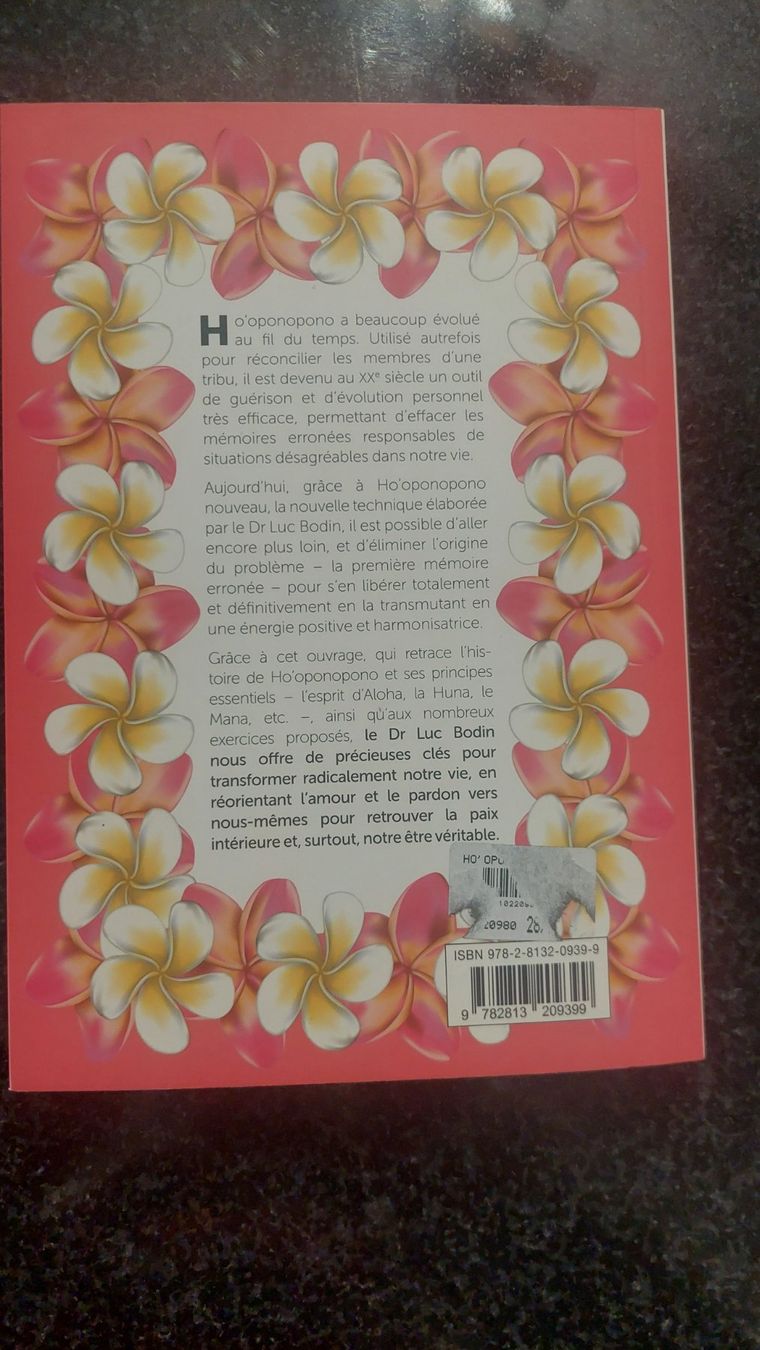 Libri: Ho'oponopono nouveau – Usato da Bassins venduto da Dyva80 1