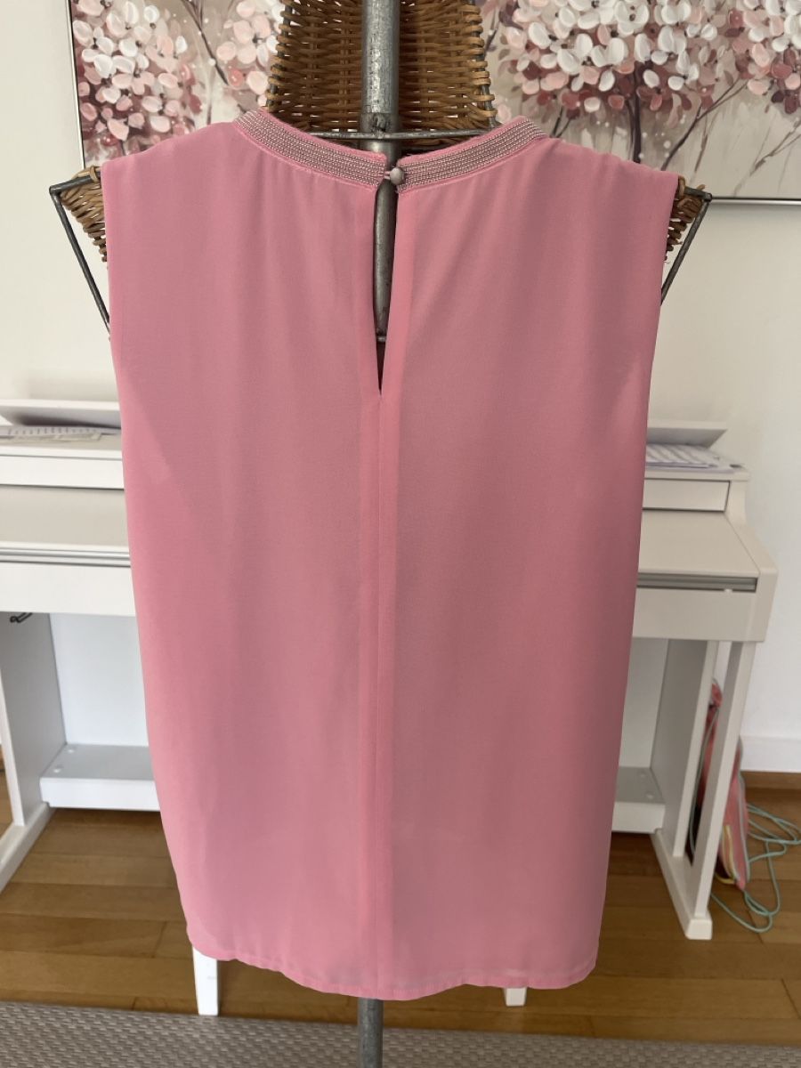 Vero Moda Camicette: Elegantes Top mit Bordure, Vero Moda, L – Usato da Solothurn venduto da Bobesch08 4