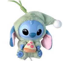 Labubu peluche Stitch Pizza 17 cm NEUF