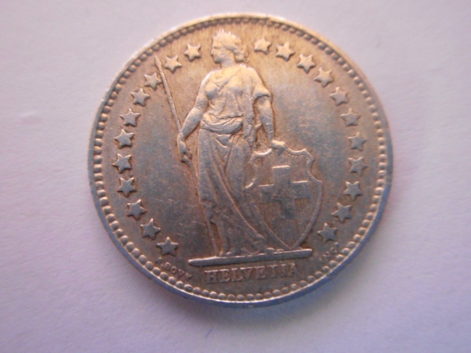 Tutti le monete: 50 Rp. 1956 silber – Usato da Kriegstetten venduto da pizlad2010 1