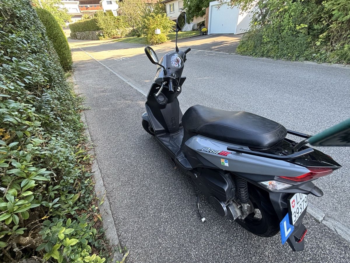 Sym Scooter: Zu verkaufen Roller SYM Orbit III 125 E5 – Usato da Pfaffnau venduto da sonnenbulme 4