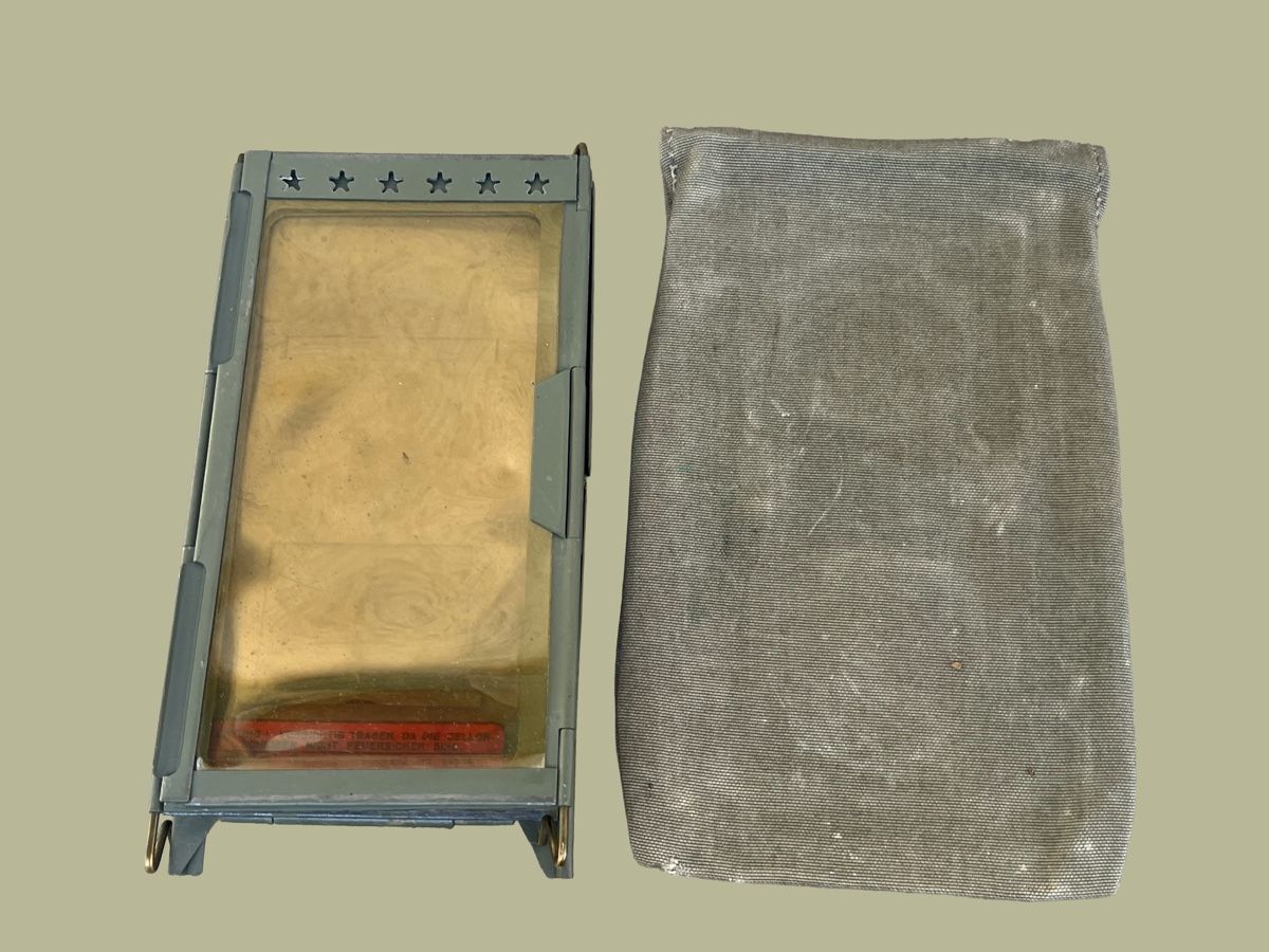 Schweizer Armee Laternen: Lanterne Militaire Pliable WW2 – Gebraucht aus Bellevue von Belafer 9