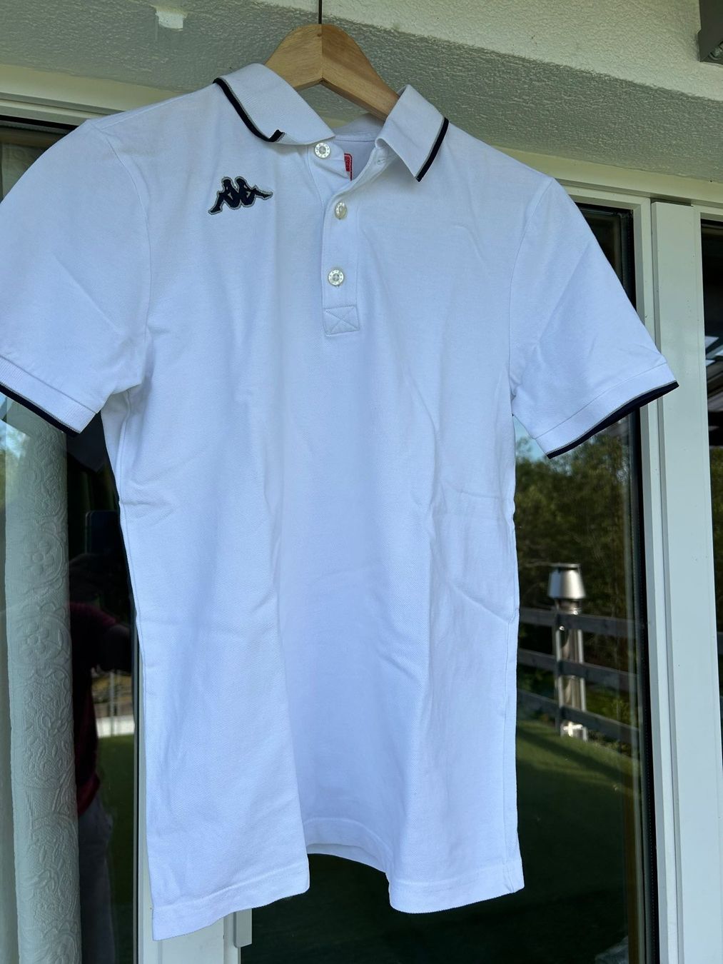 Kappa Magliette Polo: Polo Shirt Kappa Weiss Grösse S – Usato da Pont-la-Ville venduto da grosidi 1