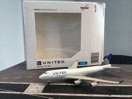 Herpa United Boeing 747-400, 1:500, Sammlermodell Top!