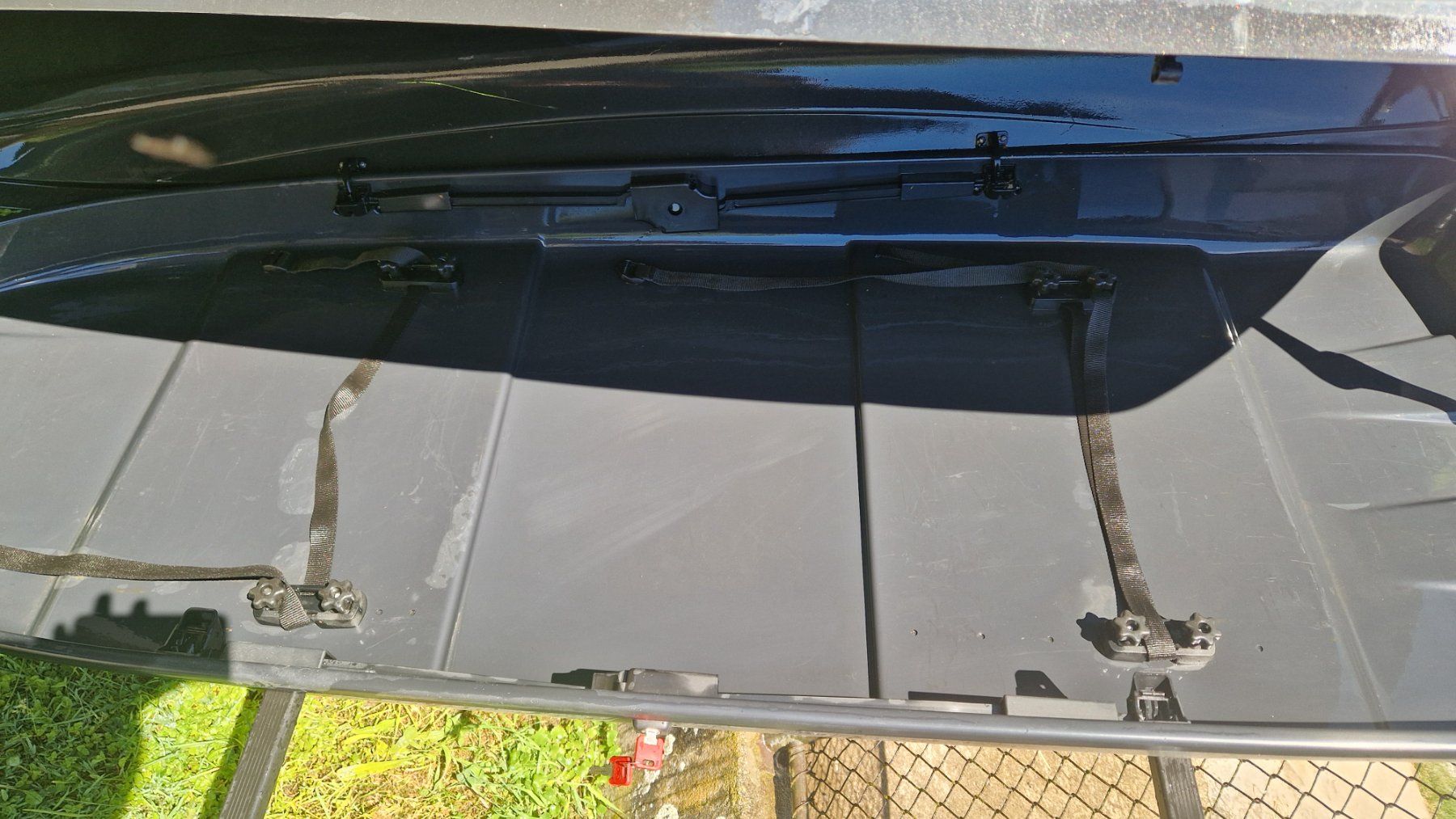 Montblanc Box da tetto: Dachbox mit Mont Blanc-Dachträger – Usato da Auw venduto da Holzwurm69 3