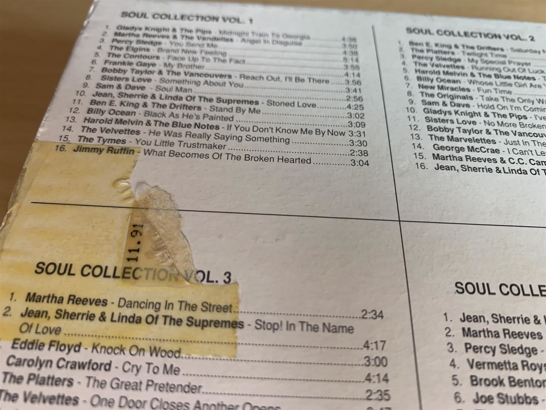 CD: Soul Collection Vol 1- 4 CD – Usato da Rikon im Tösstal venduto da Alpenmutz 1