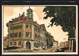 AK Langenthal, Partie an der Marktgasse