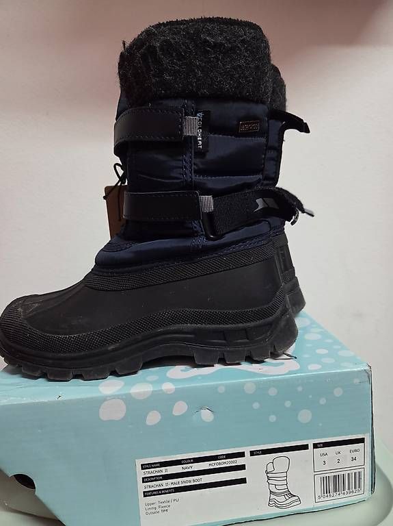 Scarpe da uomo: Snow boots Trespass - nr. 34 – Usato da Vaglio venduto da jea_6m7b