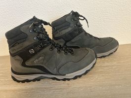 Meindl Wanderschuhe Goretex Gr. 39.5 Grau - Top Zustand