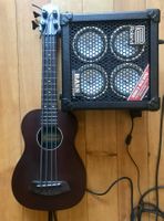 Ukulele Bass und Verstärker, KalaBass