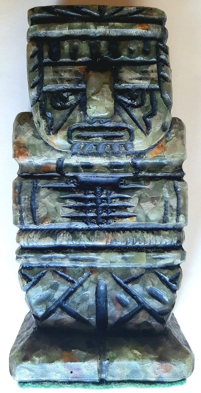 Figuren: Statuette en pierre Sud-américaine – Gebraucht aus Montet (Glâne) von Koada2