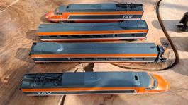 JOUEF HJ 2412 SNCF Konvoi 4 Stück TGV Weltrekord 26.2.1981-