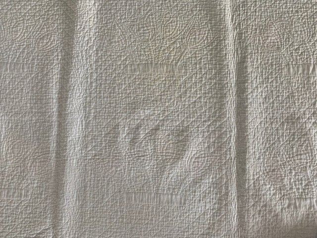 Coperte: Antique Quilt Tulips in Pot – Usato da Rudolfstetten venduto da Bungur 7