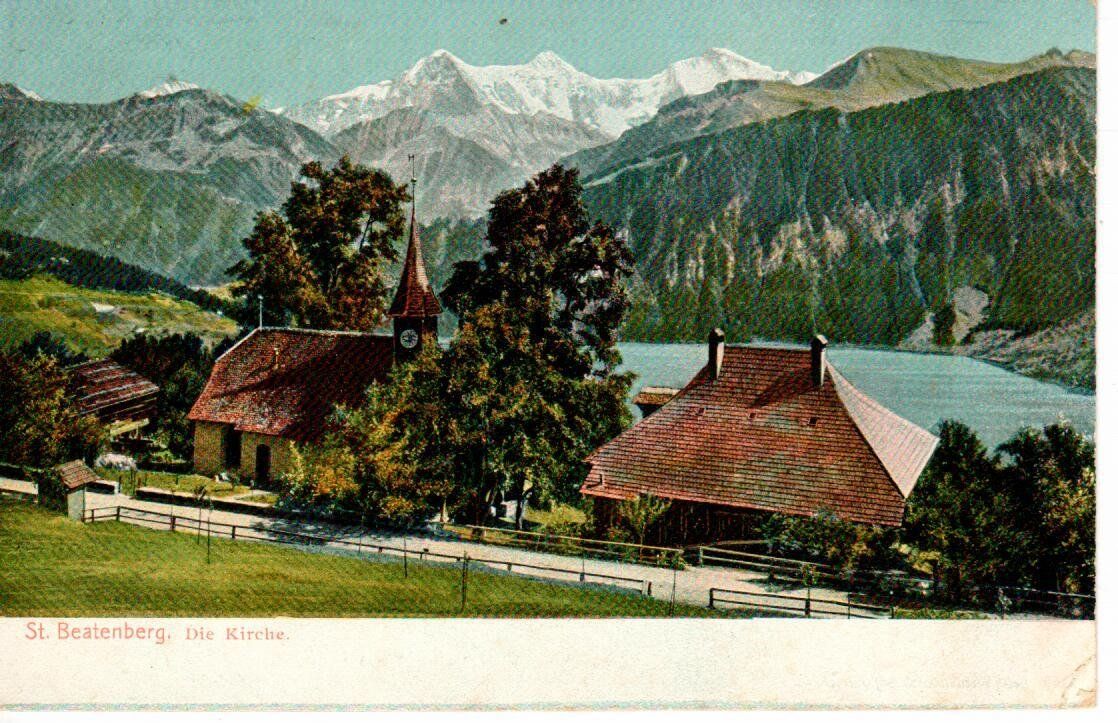 Cartoline postali: St. Beatenberg 1918 – Usato da Wolhusen venduto da Curver9