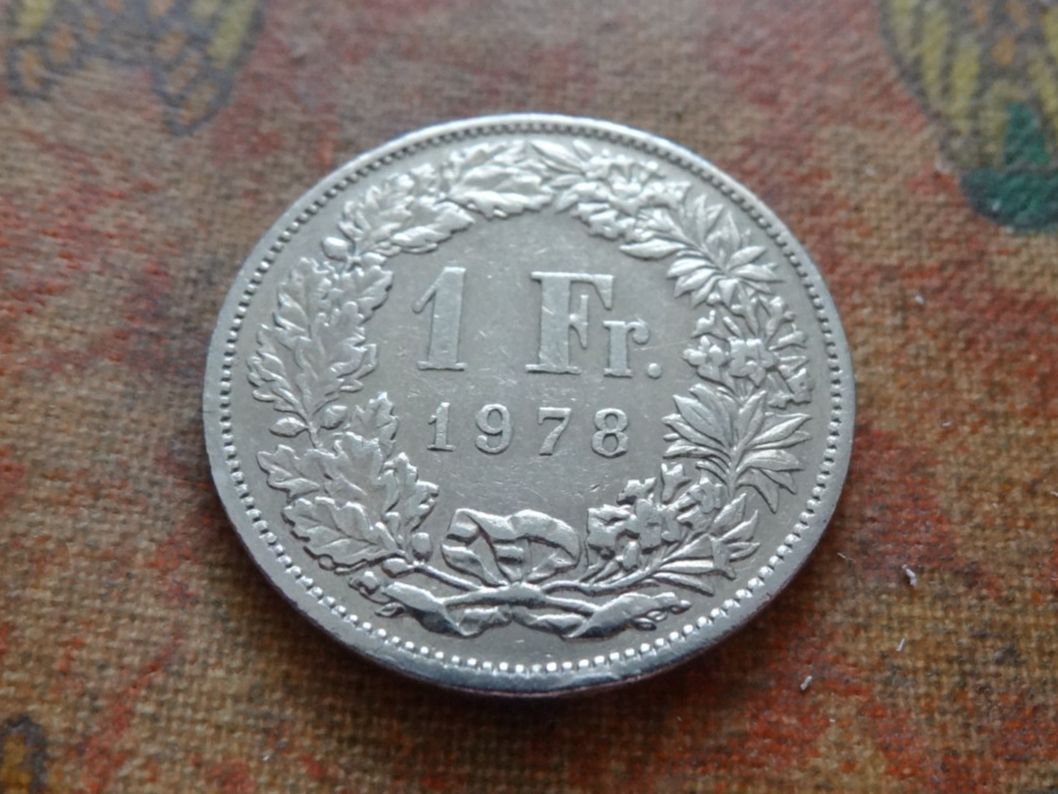 Toutes les monnaies: 1 Fr. 1978 – D'occasion à Romanel-sur-Lausanne par Swift13