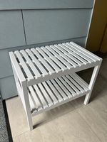 Ikea Muskan Badezimmer-Bank weiss