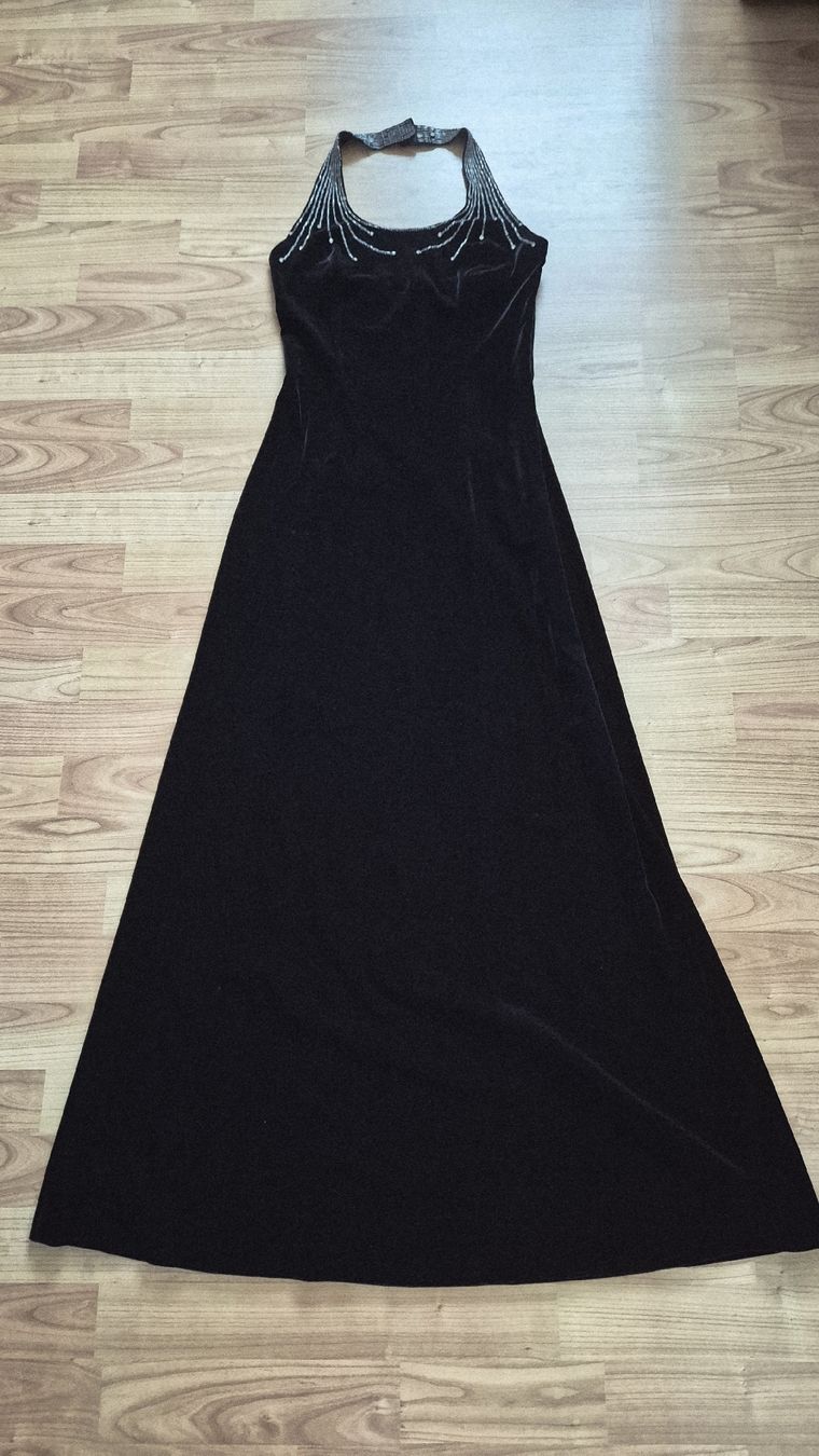 Vestiti: Modissa Samt Abendkleid, Grösse M, Schwarz, Top Zustand – Usato da Nürensdorf venduto da conceicao74