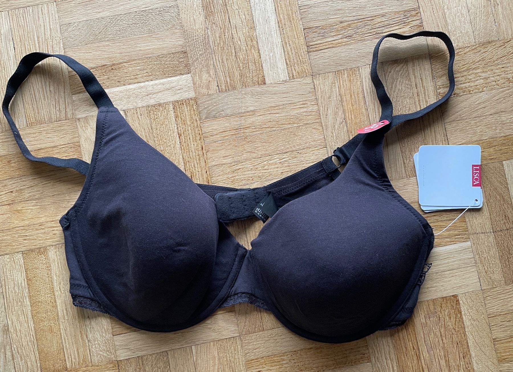 Altra biancheria intima: BH mit Bügel von Lisca, dunkelgrau, Grösse 90D, NEU – Nuovo e nell'imballaggio originale da Gümligen venduto da soleil149 1