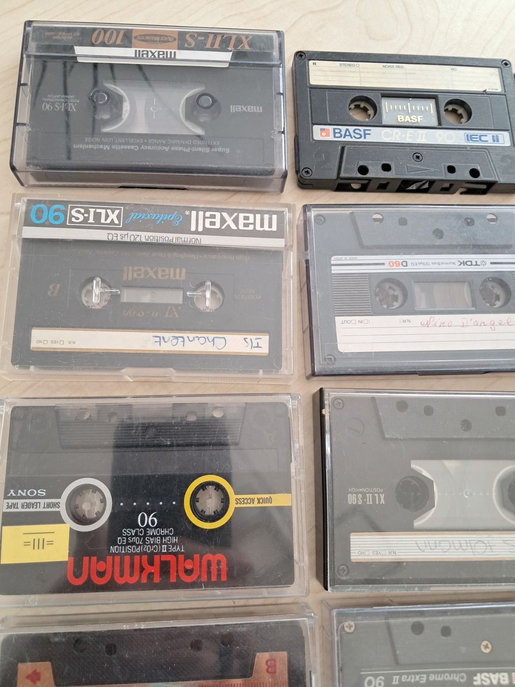 Kompaktkassetten: Lot divers cassette audio – Gebraucht aus moutier von Dupont50 1