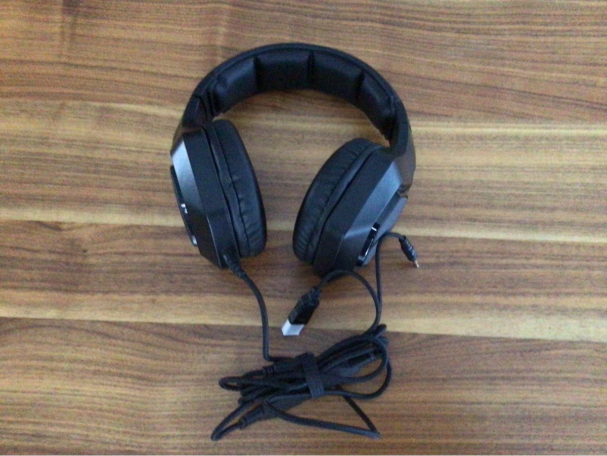 Cuffie: Onikuma K10 Gaming Headset  - Schwarz – Usato da Waldkirch venduto da Blondie13 1